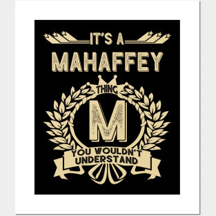 Mahaffey Posters and Art